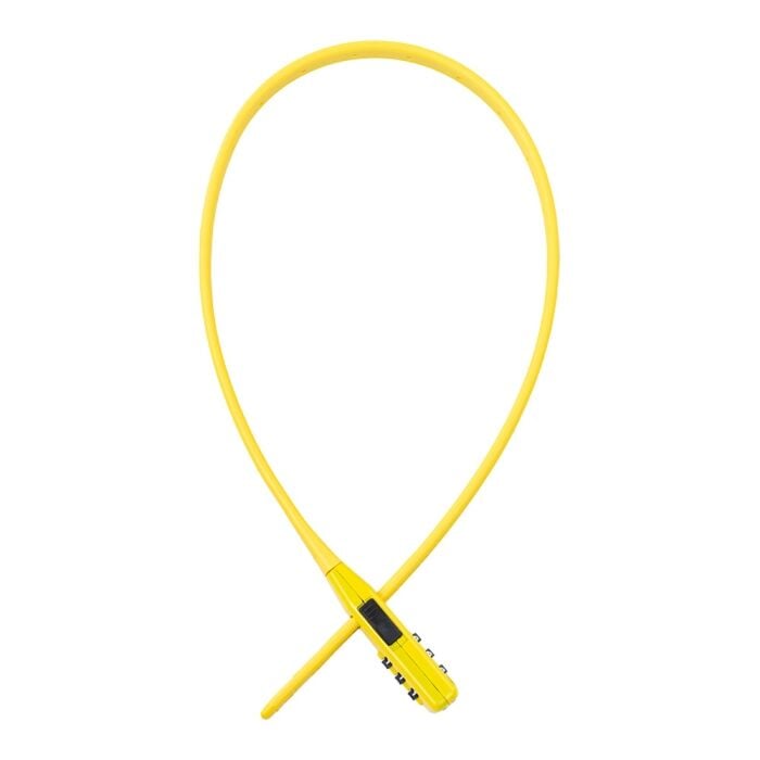 Oxford Şifreli Kelepçe Kilit Sarı - Oxford Combi Zip Lock Yellow - LK151