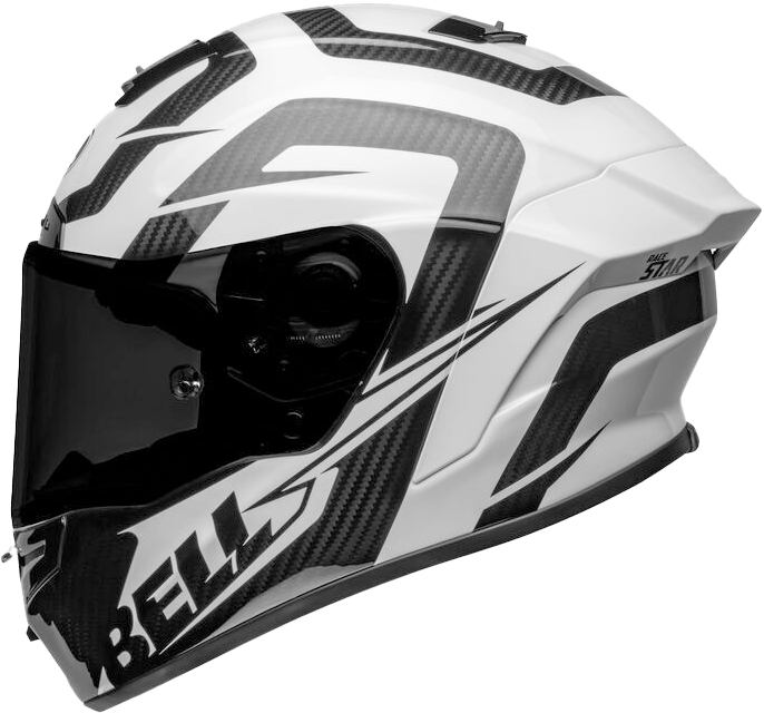 Race Star DLX Flex Labyrinth Gloss Siyah Beyaz