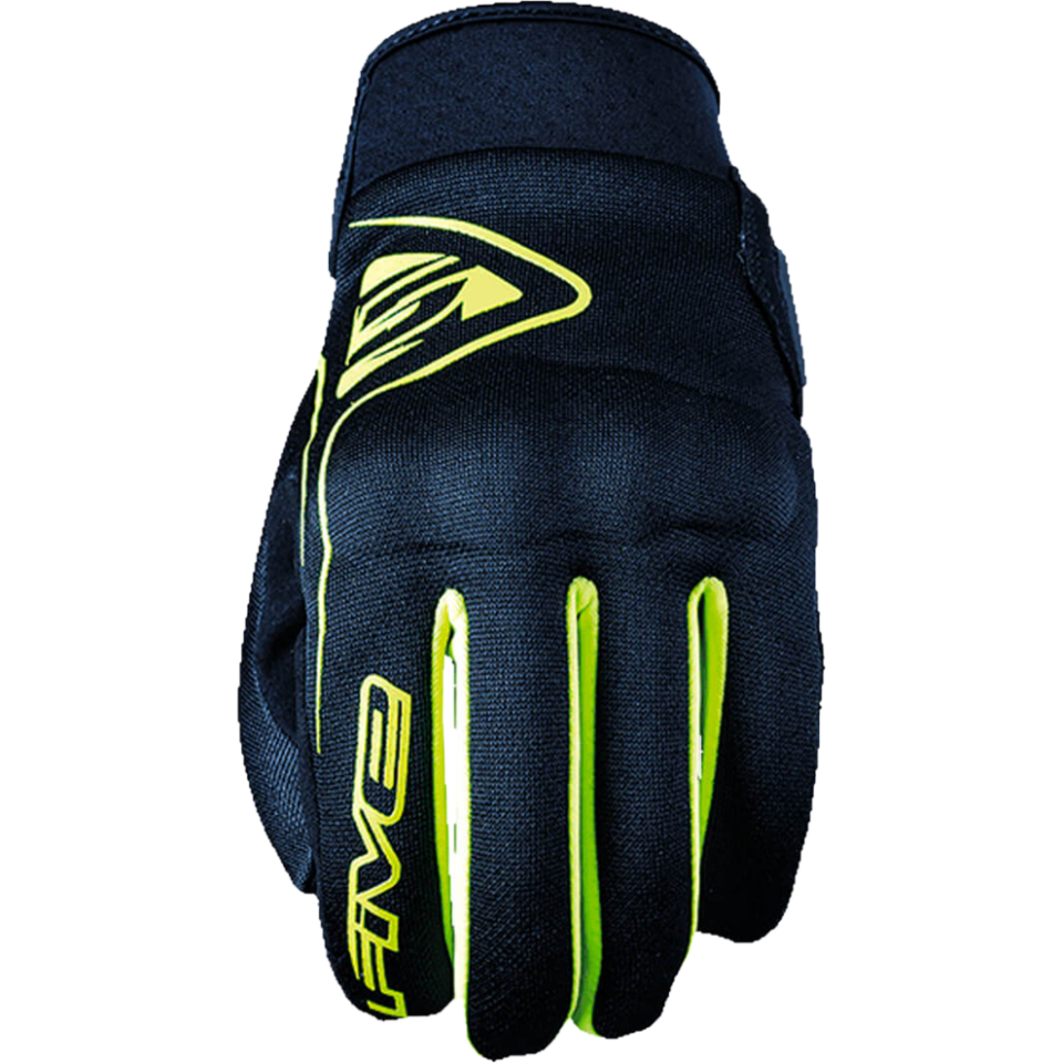Five Gloves Globe - Fosfor Sarı Motosiklet Eldiveni
