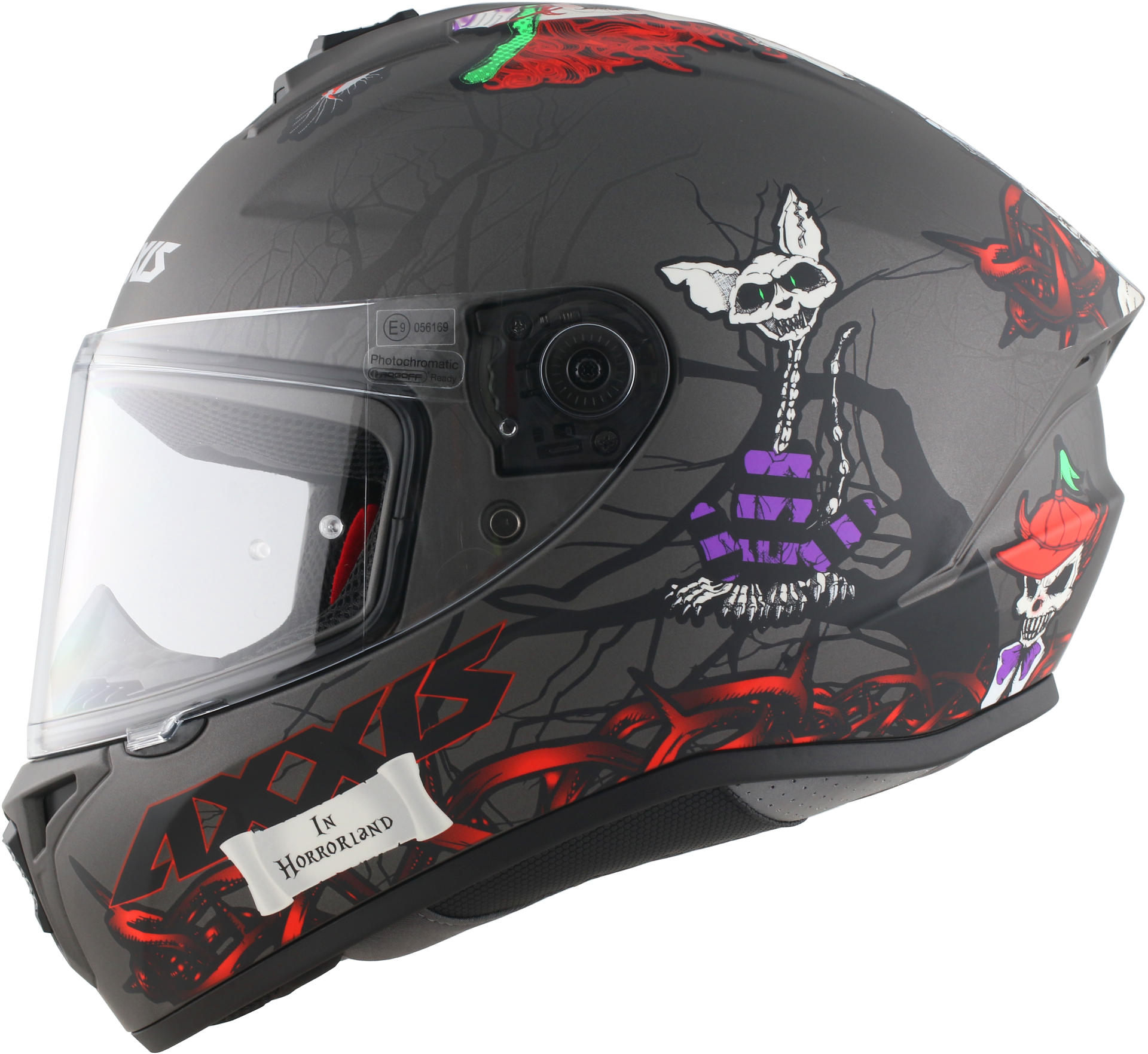 Axxis Draken S Horrorland Mat Titanyum