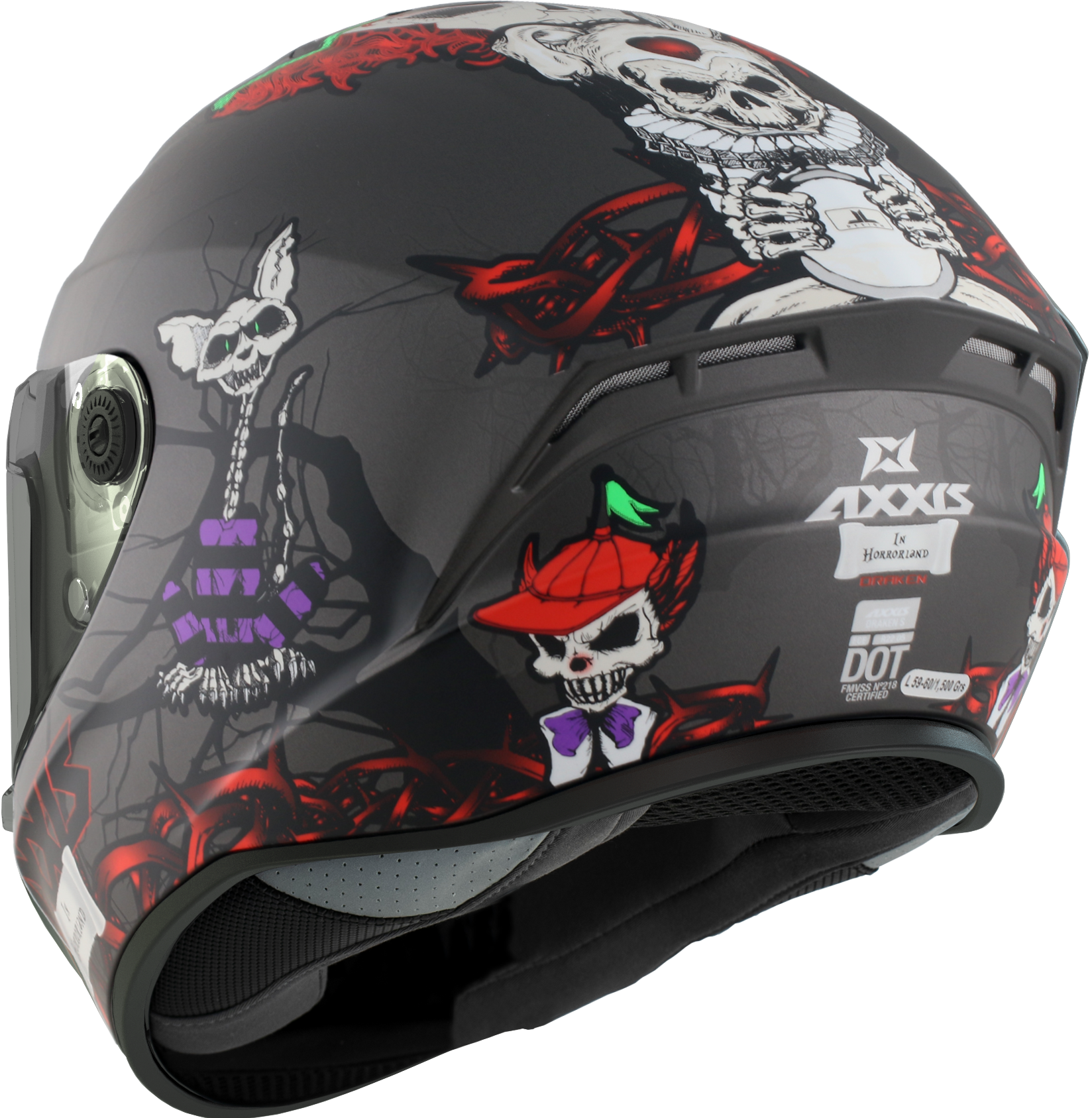Axxis Draken S Horrorland Mat Titanyum
