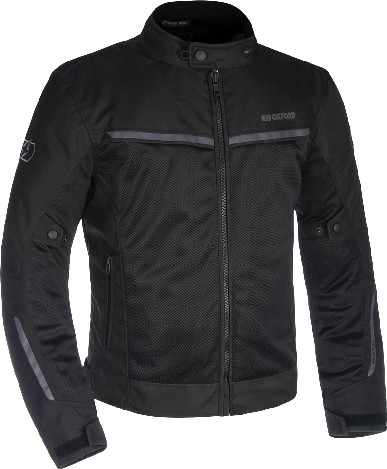 Oxford Arizona Air 1.0 Erkek Motosiklet Ceket - Siyah - TM204301