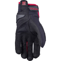Five Gloves RS5 Air - Siyah/Kırmızı Motosiklet Eldiveni