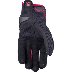 Five Gloves RS5 Air - Siyah/Kırmızı Motosiklet Eldiveni
