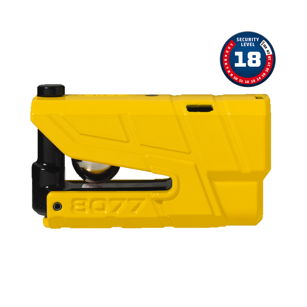 ABUS 8077 2.0 Granit Detecto XPLUS Disk Kilidi - Sarı