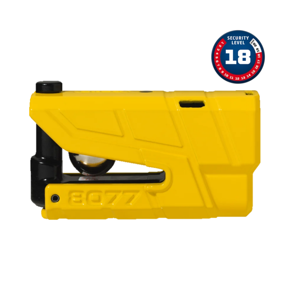 ABUS 8077 2.0 Granit Detecto XPLUS Disk Kilidi - Sarı