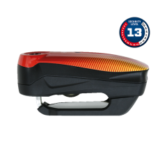 ABUS Detecto 7000 RS1 Sonic Red — Alarmlı Disk Kilidi