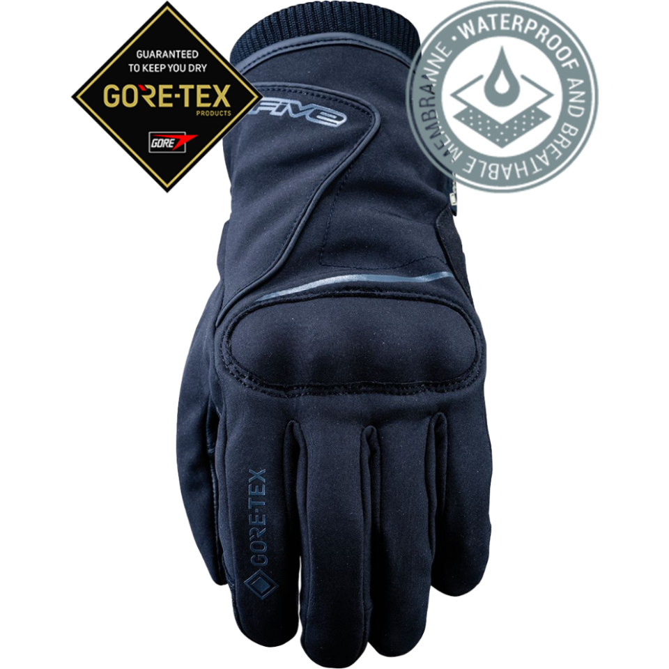 Five Gloves Stockholm GTX - Siyah Su Geçirmez Kışlık Eldiven