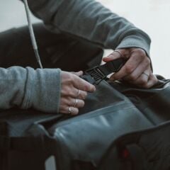 SW-MOTECH SysBag WP L Sol Adaptör Plakalı Soft Yan Çanta (27-40 L) / BC.SYS.00.006.12000L