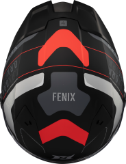 Axxis Fenix Ork Mat Siyah Kırmızı