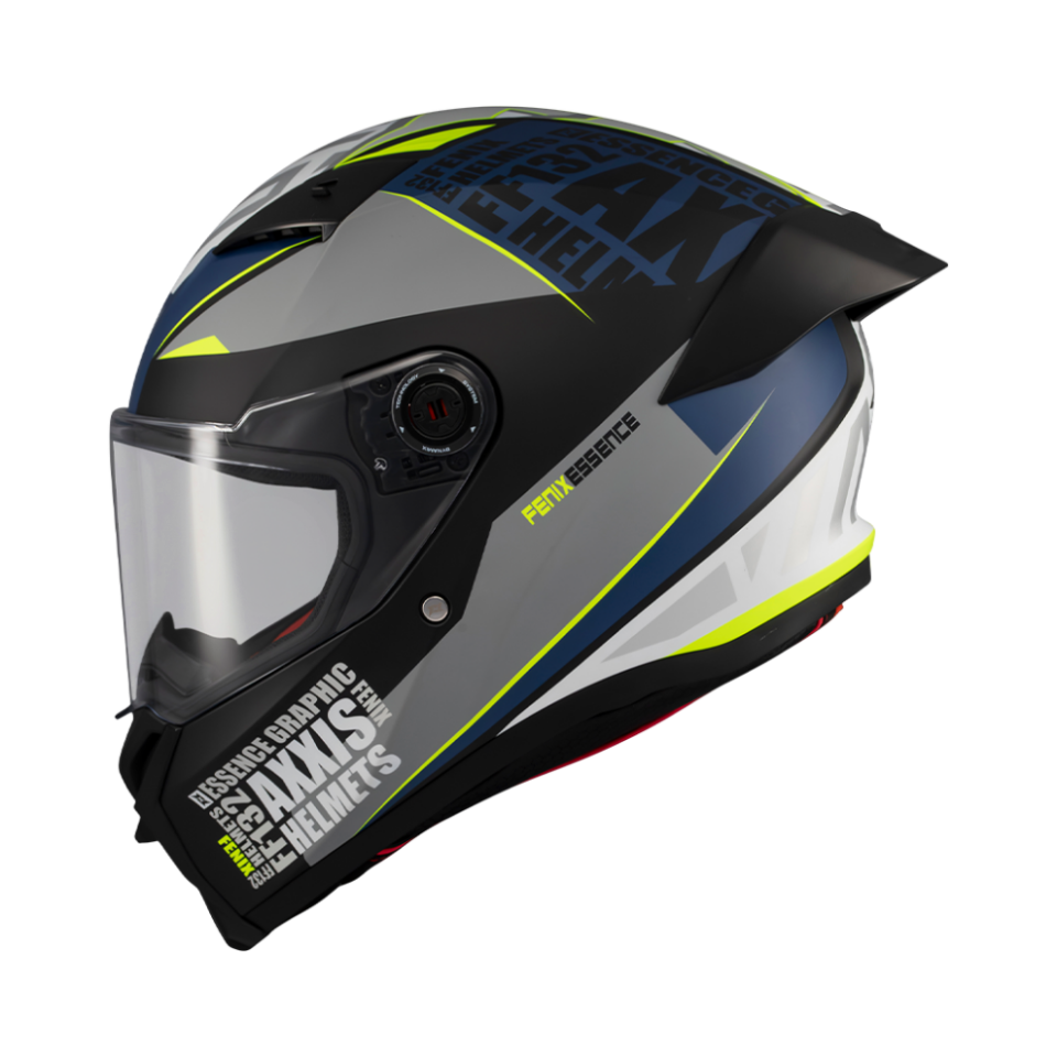 Axxis Fenix Essence Mat Siyah Gri