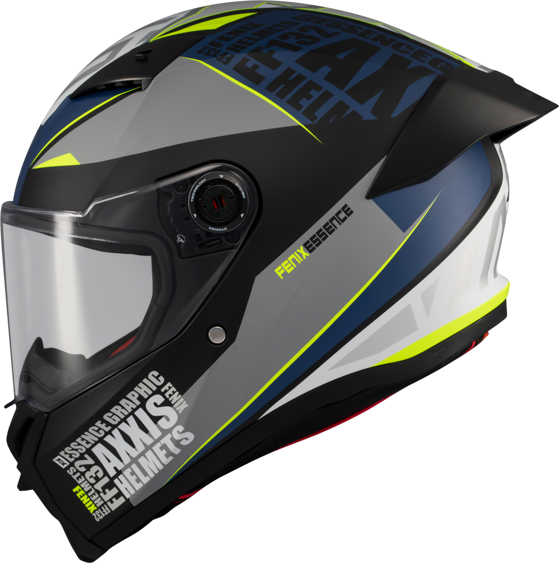 Axxis Fenix Essence Mat Siyah Gri