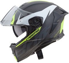 Caberg Drift Evo Carbon Mat Antrasit Fosfor Sarı