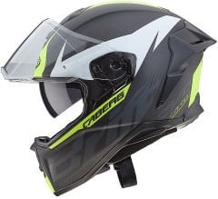 Caberg Drift Evo Karbon Mat Antrasit Fosfor Sarı