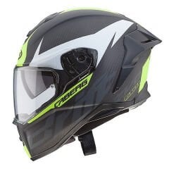 Caberg Drift Evo Carbon Mat Antrasit Fosfor Sarı