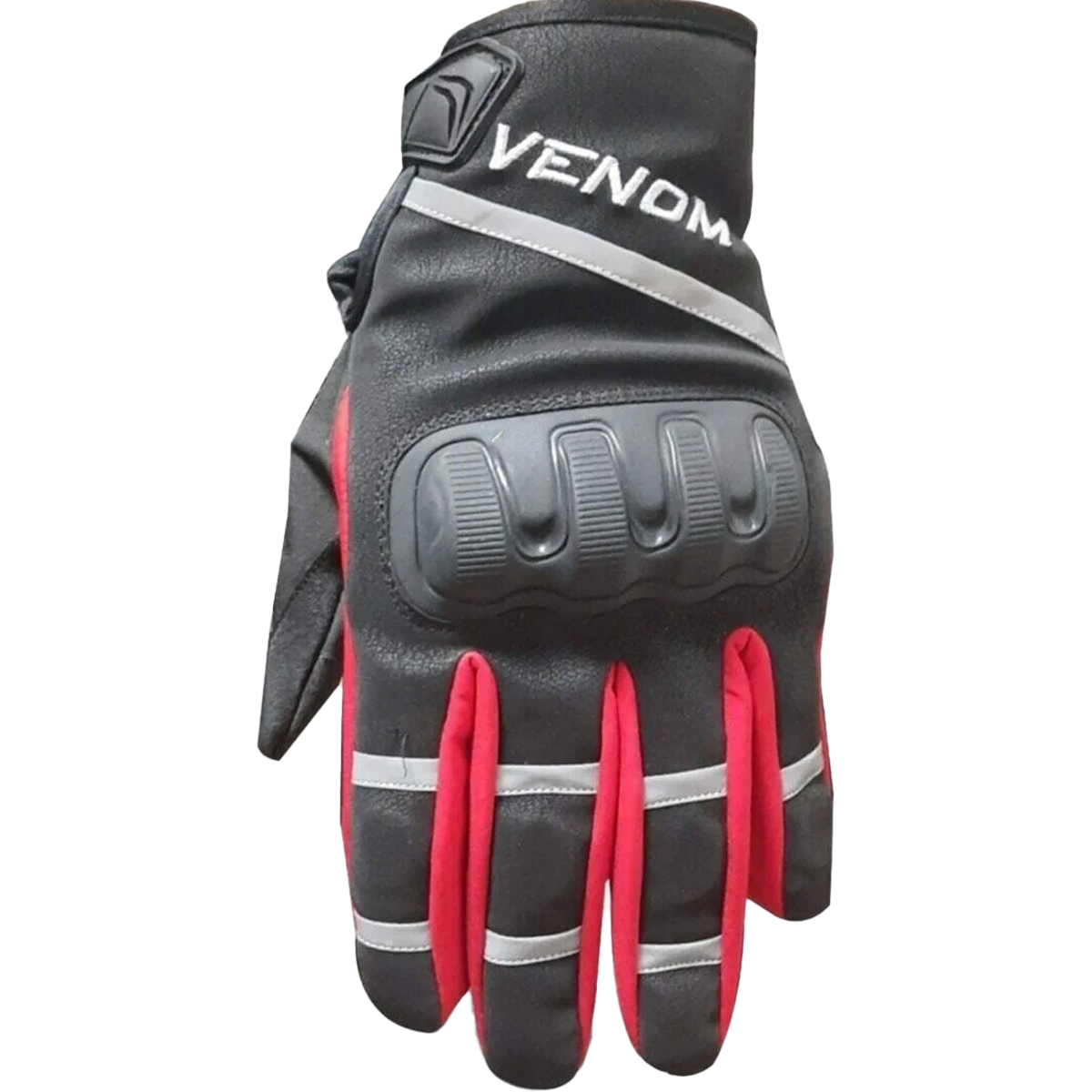 Venom 9010 Soft Shell - Kışlık Motosiklet Eldiveni / Kırmızı