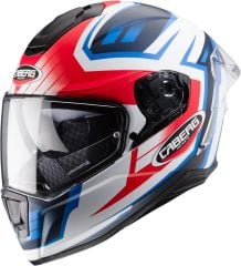 Caberg Drift Evo Gama Mat Beyaz Kırmızı Fosfor Mavi
