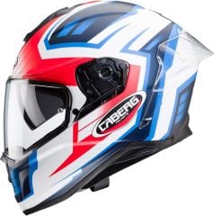 Caberg Drift Evo Gama Mat Beyaz Kırmızı Fosfor Mavi