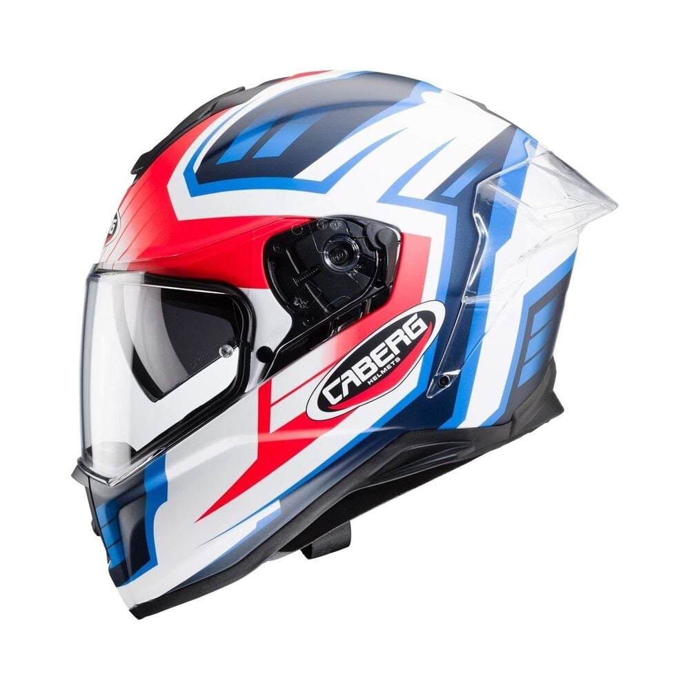 Caberg Drift Evo Gama Mat Beyaz Kırmızı Fosfor Mavi