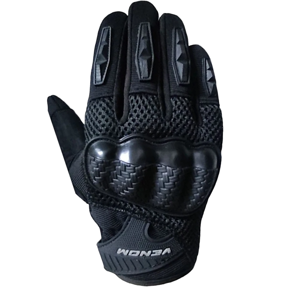 Venom VN-920 Siyah - Motosiklet Eldiveni