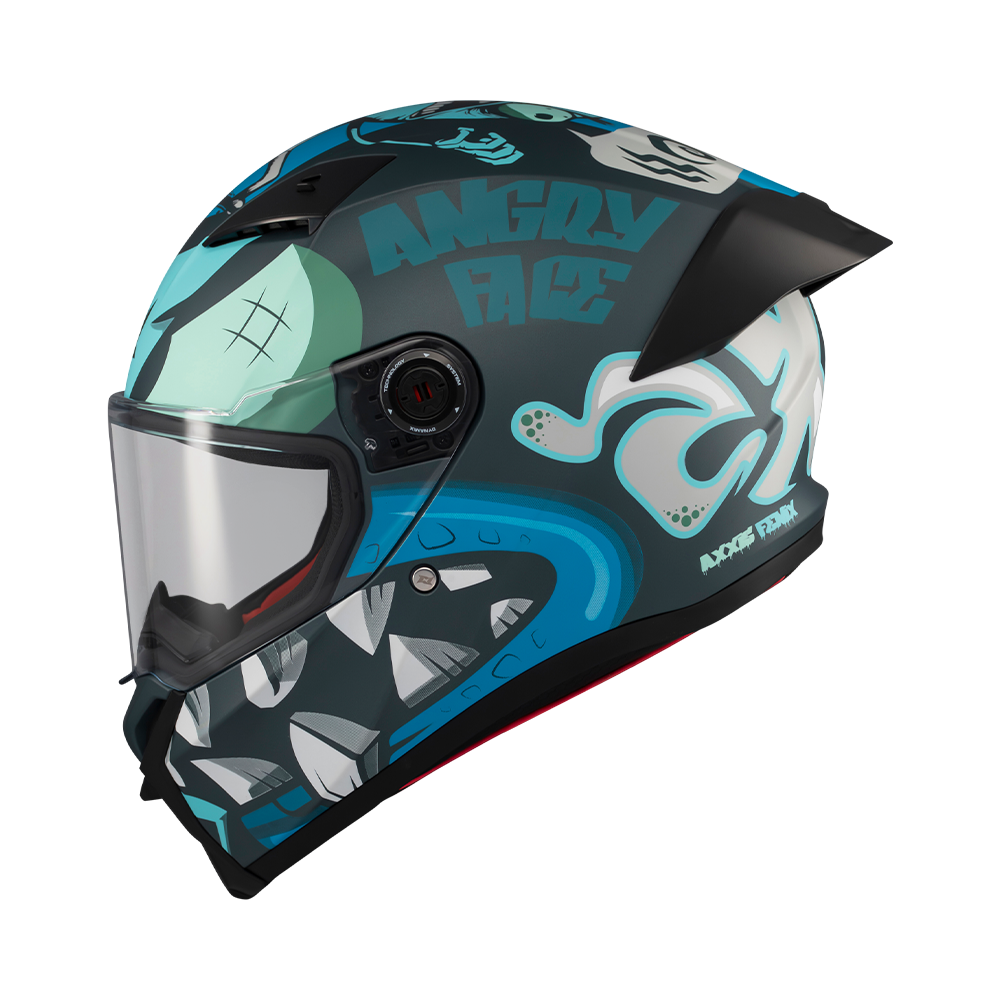 Axxis Fenix Angry Face Mat Mavi