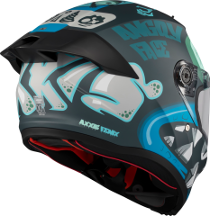 Axxis Fenix Angry Face Mat Mavi