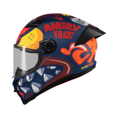 Axxis Fenix Angry Face Mat Kırmızı