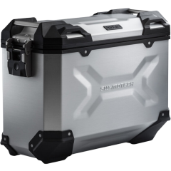 SW-MOTECH TRAX ADV M Aluminyum Yan Çanta 37 L Sol / Gümüş - ALK.00.733.11000L/S