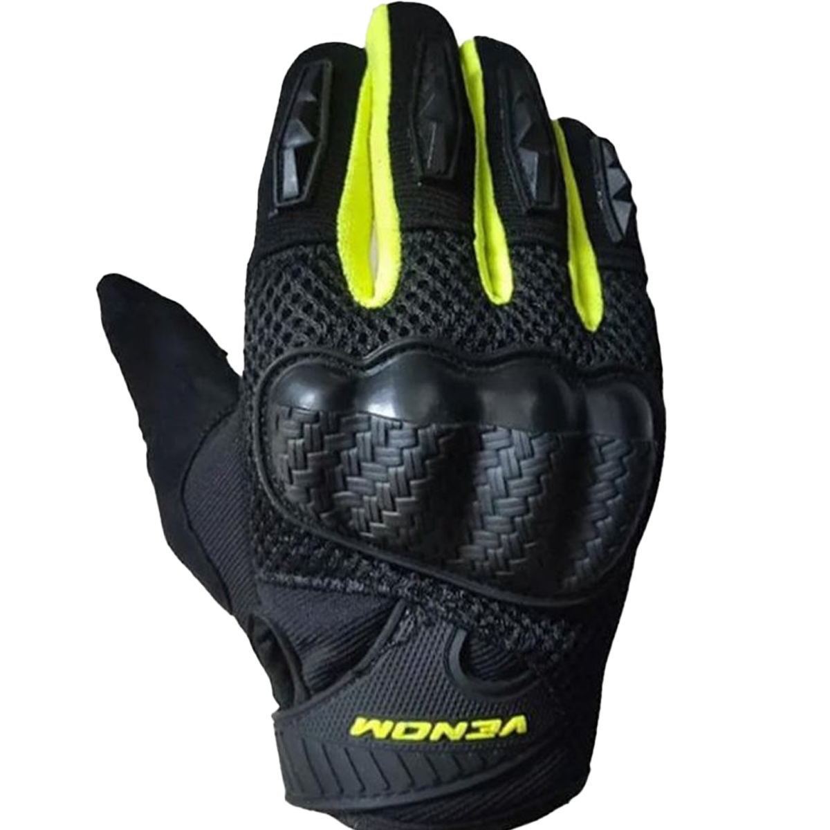 Venom VN-920 Fosfor Sarı - Motosiklet Eldiveni