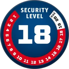 ABUS 8077 2.0 Granit Detecto XPLUS Disk Kilidi - Siyah