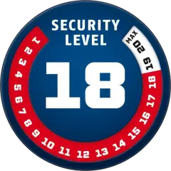 ABUS 8077 2.0 Granit Detecto XPLUS Disk Kilidi - Mavi