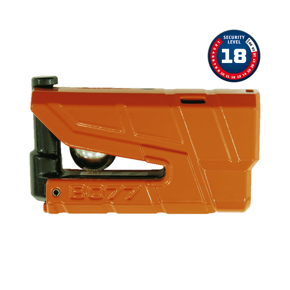ABUS 8077 2.0 Granit Detecto XPLUS Disk Kilidi - Turuncu