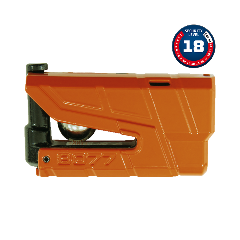 ABUS 8077 2.0 Granit Detecto XPLUS Disk Kilidi - Turuncu