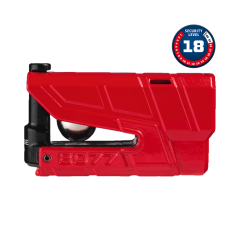 ABUS 8077 2.0 Granit Detecto XPLUS Disk Kilidi - Kırmızı