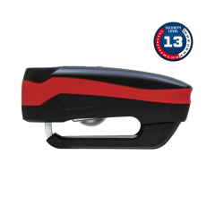 ABUS Detecto 7000 RS1 Logo Red — Alarmlı Disk Kilidi