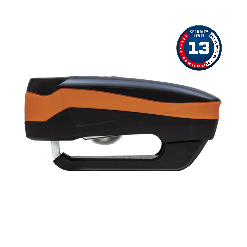 ABUS Detecto 7000 RS1 Logo Orange — Alarmlı Disk Kilidi