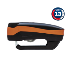 ABUS Detecto 7000 RS1 Logo Orange — Alarmlı Disk Kilidi