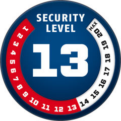 ABUS Detecto 7000 RS1 Logo Orange — Alarmlı Disk Kilidi