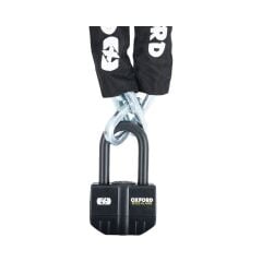 Oxford Boss Alarm 12mm Kilit x 1.5m Zincir - LK481