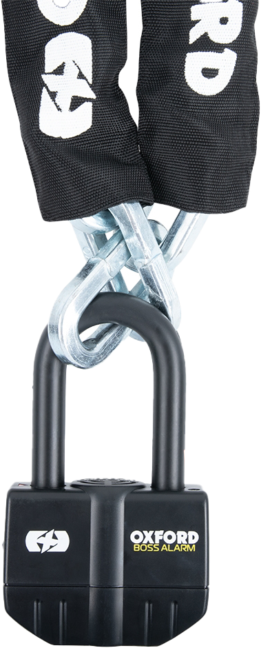 Oxford Boss Alarm 12mm Kilit 2.0m Zincir - LK482