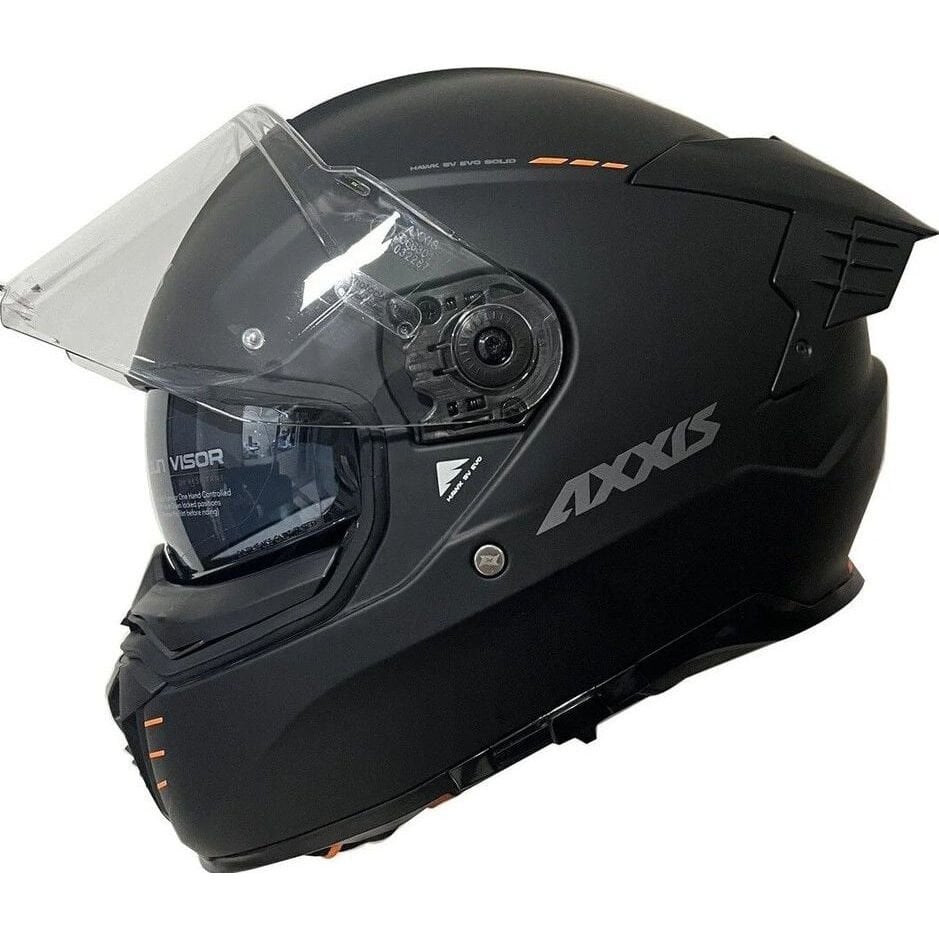 Axxis Hawk Evo Mat Siyah