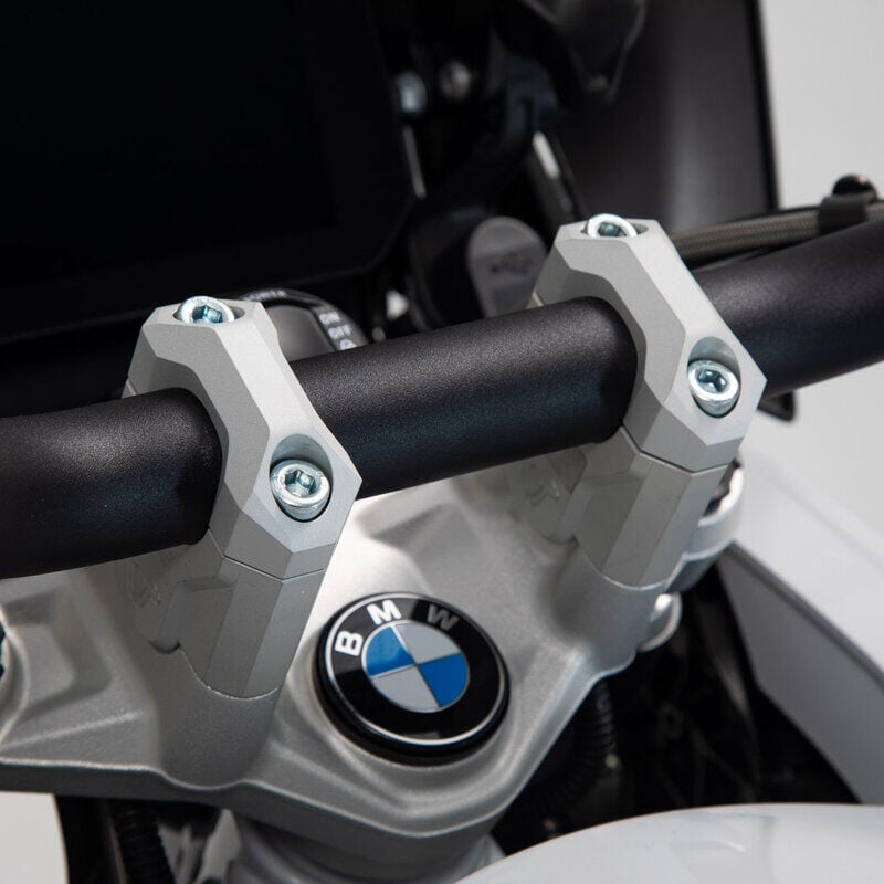 SW-MOTECH SW-MOTECH Gidon Yükseltme 40 mm BMW R1200GS (2012-2018) / R1250GS (2018-) • Gümüş - LEH.07.039.12401/S