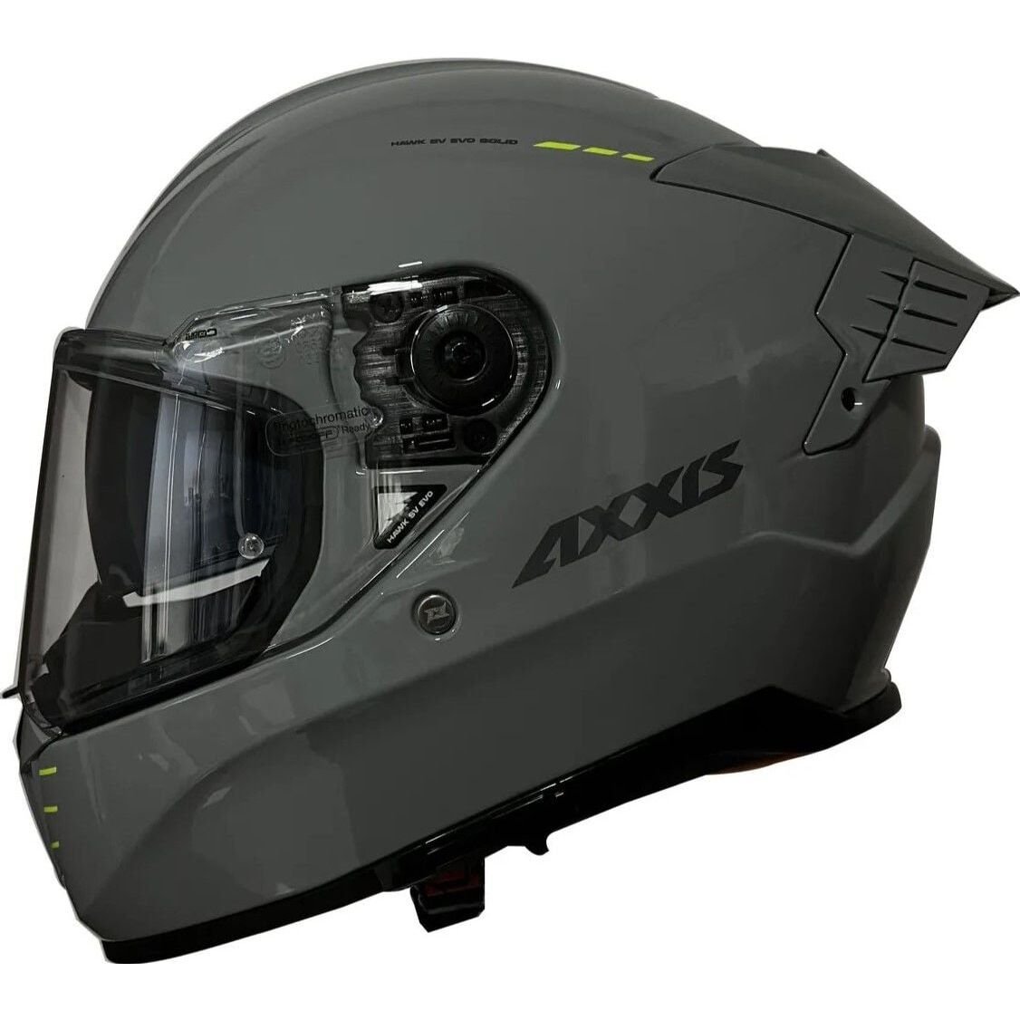 Axxis Hawk Evo Parlak Gri