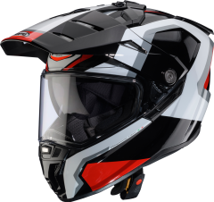 Caberg Tanami Scram Go Siyah Beyaz Kırmızı