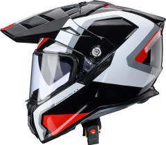 Caberg Tanami Scram Go Siyah Beyaz Kırmızı