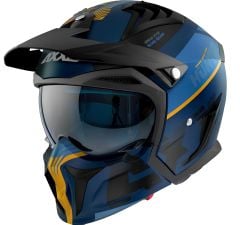 Axxis Hunter 980 Block Mat Mavi Sarı