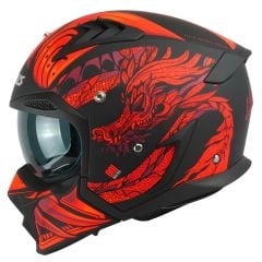 Axxis Hunter 980 Oni Mat Kırmızı