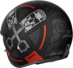 Axxis Hornet S Skulls Mat Kırmızı