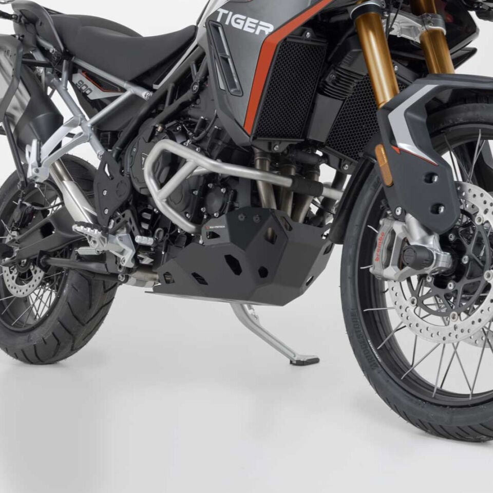 SW-MOTECH Motor Koruma Siyah Triumph Tiger 900 Modelleri OEM Koruma Demiri Uyumlu - MSS.11.608.10100/B