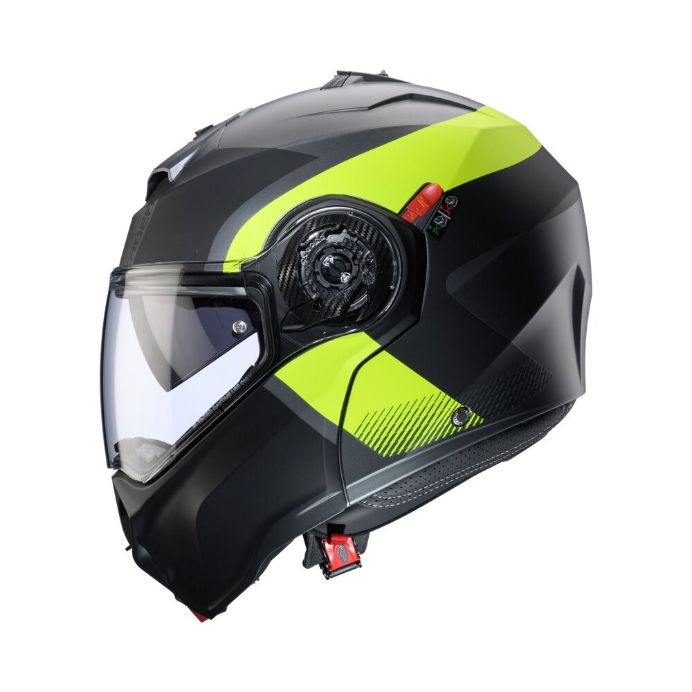 Duke Evo Indy Mat Metalik Gri/Fosfor Sarı/Siyah